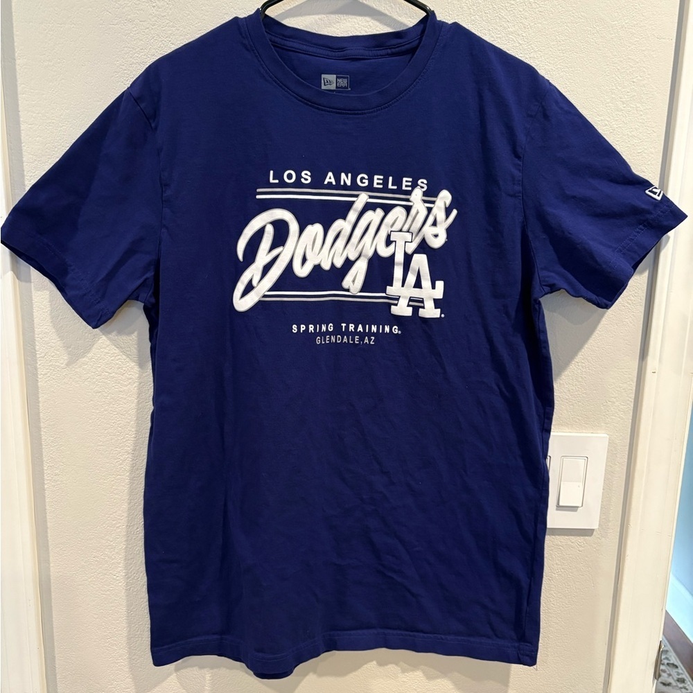 New Era Los Angeles Dodgers Spring Training T-shirt Men’s Size Large EUC - Picture 2 of 11